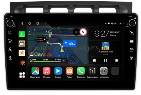 Kia Picanto 2004-2007 Canbox M-Line 7801-9-1122 на Android 10 (4G-SIM, 2/32, DSP, IPS) С крутилками