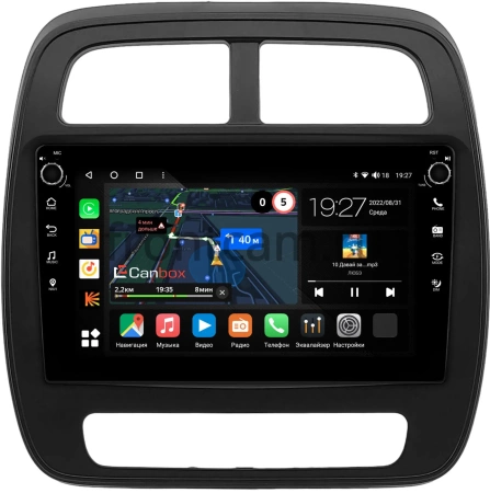Штатная магнитола Renault City K-ZE 2019-2024 Canbox M-Line 7801-9-0387 на Android 10 (4G-SIM, 2/32, DSP, IPS) С крутилками