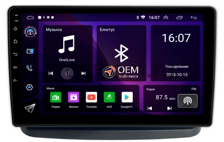 Fiat Doblo 2000-2015 Canbox GT10-059 2/32 на Android 10 (IPS, DSP, CarPlay)