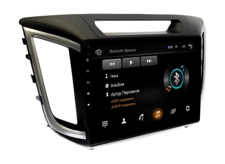 Штатная магнитола Hyundai IX25, Creta 2019 - 2021 Wide Media LC1059MN-1/16 для авто с камерой