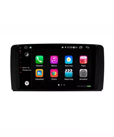 NaviPilot DROID10 PRO штатная магнитола для Mercedes Benz R-class на Android 10 с 4GB, DSP, 4G