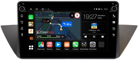 BMW X1 (E84) 2009-2015 Canbox M-Line 7805-10-708 на Android 10 (4G-SIM, 2/32, DSP, QLed) С крутилками