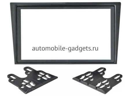 Магнитола в штатное место 2 din Opel Antara 2006-2017 (черная, с ребром) Canbox M-Line 9863-RP-11-028-213 на Android 10 (4G-SIM, 2/32, DSP)