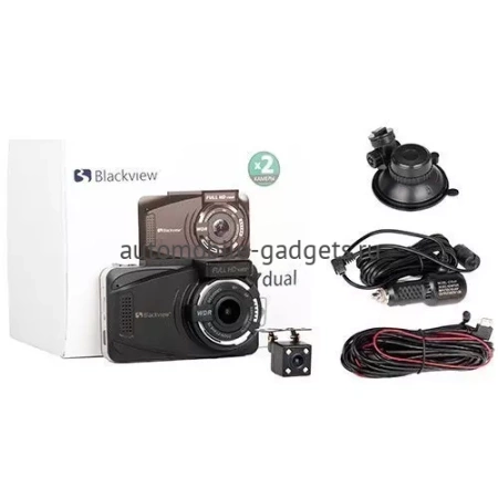 Blackview R7 DUAL GPS Видеорегистратор с 2-мя камерами