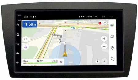 Магнитола в штатное место 2 din Lada Granta, Granta Sport, Kalina 2 2013-2018 OEM на Android 10 (CarPlay, AHD, 1/32) (RK7-RP-LDGR-07)