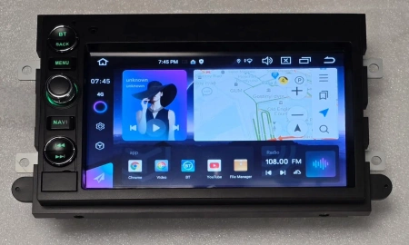 CarMedia MKD-7014-A7 Штатная магнитола для Ford Edge, Expedition, Mustang, F150, Fusion, Explorer, Escape 2003-2014 на Android 14 с 4GB, DSP, 4G