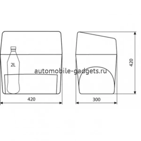 Термоэлектрический автохолодильник Dometic BordBar AS-25