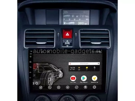 Vomi AK440R9-MTK штатная магнитола для Subaru Forester IV, Impreza IV, XV (2015-2018) на Android 10 с 2GB, DSP