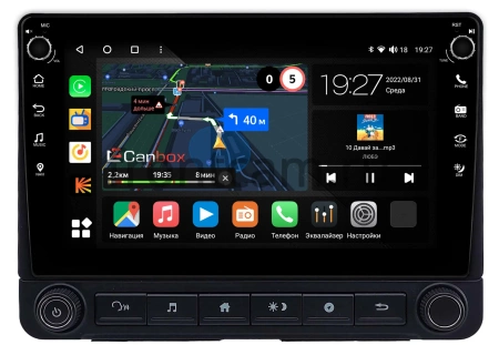 Honda HR-V 2, Vezel, XR-V 2014-2021 Canbox M-Line 7801-9-2141 на Android 10 (4G-SIM, 2/32, DSP, IPS) С крутилками