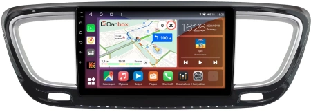 Штатная магнитола Chrysler Grand Voyager 6 2019-2024 (глянцевая) Canbox H-Line 4166-9-2210 на Android 10 (4G-SIM, 4/32, DSP, QLed)