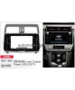 Carav 22-025 переходная рамка для установки автомагнитолы 10" в TOYOTA Land Cruiser Prado (150) 2017+