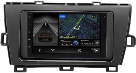Toyota Prius 3 (XW30) 2009-2015 (руль справа) Canbox 2/32 на Android 10 (GT7-RP-TYPS09R-430) (IPS, DSP, CarPlay)