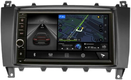 Mercedes C-klasse (W203), CLC-klasse, G-klasse (W463), CLK-klasse (W209) 2005-2010 Canbox H-Line 5603-RP-MRCC-354 на Android 10 (4G-SIM, 4/64, DSP, IPS) С крутилкой