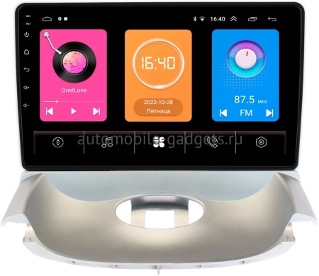 Peugeot 206 1998-2012 (серебряная) OEM RK9-9196 на Android 10 (CarPlay, AHD, 1/32)
