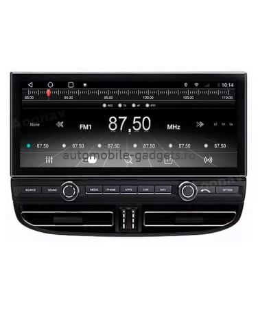 Radiola RDL-Macan Штатный монитор 12.3" для Porsche Macan 2015-2019 на Android 10 с 6Gb, 4G