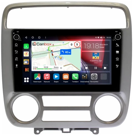 Honda Stream 2000-2006 Canbox M-Line 7801-9-252 на Android 10 (4G-SIM, 2/32, DSP, IPS) С крутилками