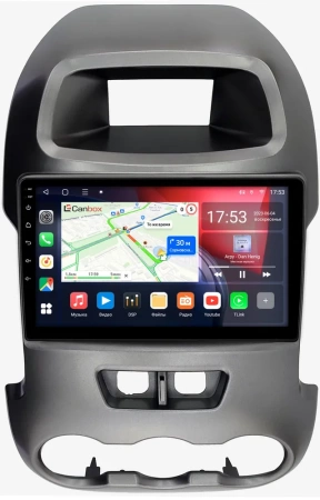 Ford Ranger 3 2011-2015 Canbox L-Line 4296-9-1010 на Android 10 (4G-SIM, 6/128, TS18, DSP, QLed)