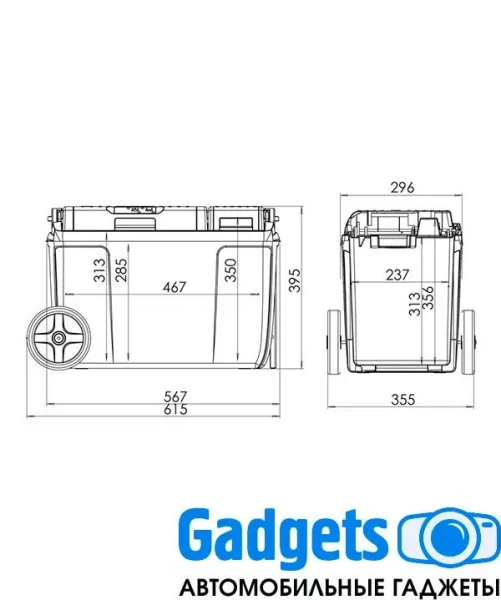 Автомобильный холодильник Dometic CoolFun SC38