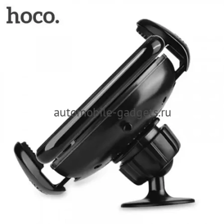 Hoco CW4 Автомобильный держатель в воздуховод или на торпеду с беспроводной зарядкой для смартфона от 4" до 6" дюймов
