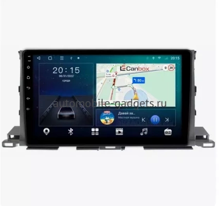 Toyota Highlander 3 (U50) 2013-2019 Canbox L-Line 4170-1035 на Android 10 (4G-SIM, 2/32, TS18, DSP, QLed)