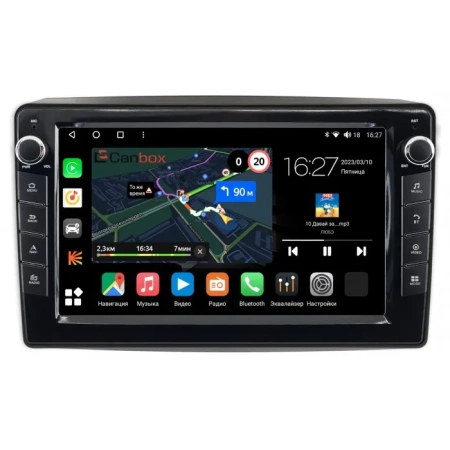 Штатная магнитола Chevrolet Epica 2006-2012 (взамен верхнего бардачка) Canbox M-Line 7821-9-1336 Android 10 (4G-SIM, 2/32, DSP, IPS) С крутилками