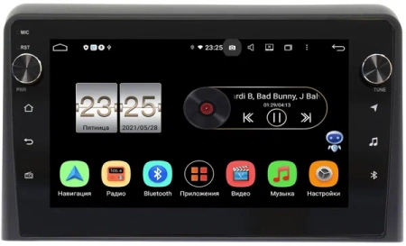 Штатная магнитола OEM BPX609-9079 для Hyundai Sonata 7 (LF) 2017-2019 на Android 10 (4/64, DSP, IPS, с крутилками)
