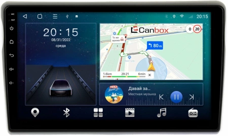 Штатная магнитола Toyota bB 2000-2005 Canbox H-Line 4166-9-1024 на Android 10 (4G-SIM, 4/32, DSP, QLed)