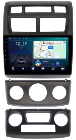 Kia Sportage 2 2008-2010 Canbox L-Line 4169-9049 на Android 10 (4G-SIM, 2/32, TS18, DSP, QLed)