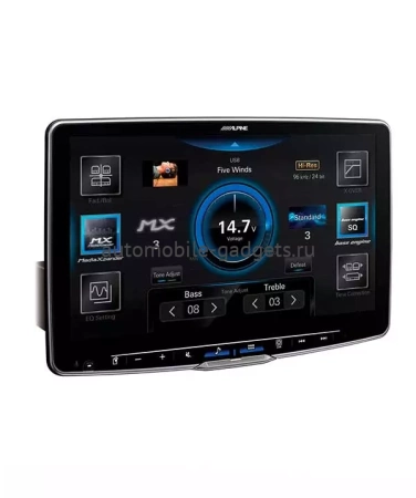 Alpine iLX-F115D Halo 11 универсальная 1 DIN магнитола