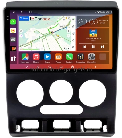 Kia Rio 2002-2005 Canbox H-Line 2K 4180-9-0186 на Android 10 (4G-SIM, 4/32, DSP, QLed)