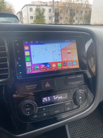 2 DIN 7 дюймов штатная магнитола Mitsubishi ASX, Lancer X, Outlander 3, Pajero Sport 2, Pajero Sport 3, L200 5, Pajero 4 2011-2024 Canbox H-Line 5704 на Android 10 (4G-SIM, 4/32, DSP, IPS)