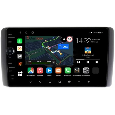 Штатная магнитола Nissan Leaf 2010-2017 Canbox M-Line 7840-9-NI127N Android 10 (4G-SIM, 2/32, DSP, QLed)