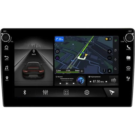 Nissan X-Trail (T30) 2000-2007 Canbox H-Line 7806-10-344 на Android 10 (4G-SIM, 4/32, DSP, QLed) С крутилками