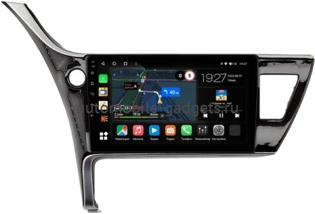 Штатная магнитола Canbox M-Line 4543-10-1265 для Toyota Corolla (E160/E170/E180) 2015-2024 (тип 2, для авто без камеры) на Android 10 (4G-SIM, 2/32, DSP, QLed)
