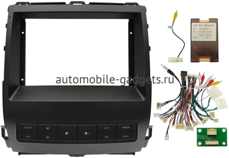 Штатная магнитола Canbox H-Line 3792-9-8518 для Lexus GX 470 2002-2009 (для любой комплектации, тип 2) на Android 10 (4G-SIM, 4/64, DSP, QLed)