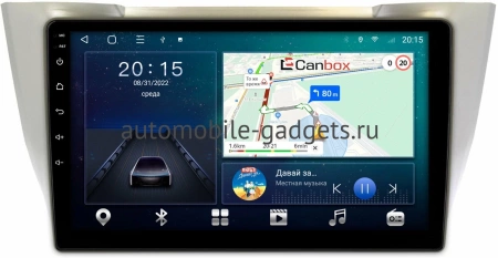 Toyota Harrier 2 (XU30) 2003-2013 Canbox L-Line 4170-10-496 на Android 10 (4G-SIM, 2/32, TS18, DSP, QLed)