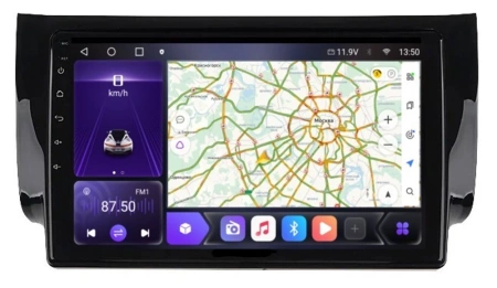 Carmedia OL-1666-1-P штатная магнитола для Nissan Sentra/Sylphy B17 2012-2023, Tiida 2015+ Android 12 c 4GB, DSP, 4G