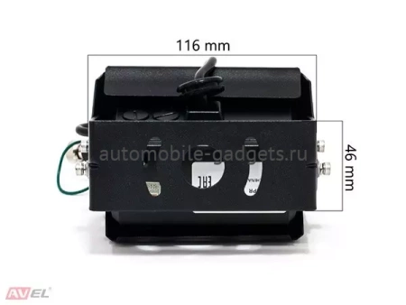 AVS 670CPR AHD камера заднего вида для грузовых автомобилей и автобусов