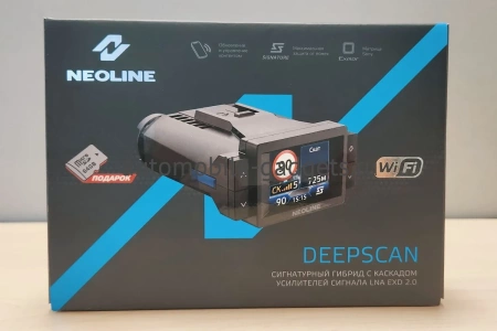 Neoline DEEPSCAN WI-FI BLACK видеорегистратор с сингатурным радар-детектором и Wi-Fi