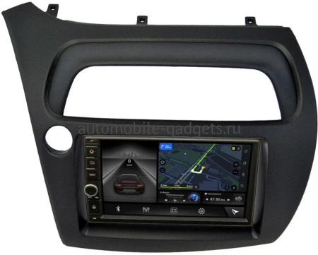Магнитола в штатное место 2 din Honda Civic 8 5D 2005-2012 (левый руль, хэтчбэк) Canbox M-Line 5601-RP-HNCV5D-100 на Android 10 (4G-SIM, 2/32, DSP, IPS) С крутилкой