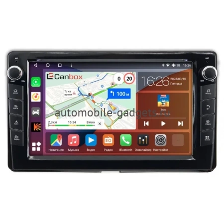 Штатная магнитола Toyota Sienna 3 2014-2020 Canbox H-Line 7822-9-1428 Android 10 (4G-SIM, 4/32, DSP, IPS) С крутилками