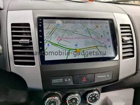 NaviPilot DROID10 ULTRA MAX 360 штатная магнитола для Mitsubishi Outlander XL, Peugeot 4007, Citroen C-Crosser на Android 10 с 8Gb, DSP, 4G