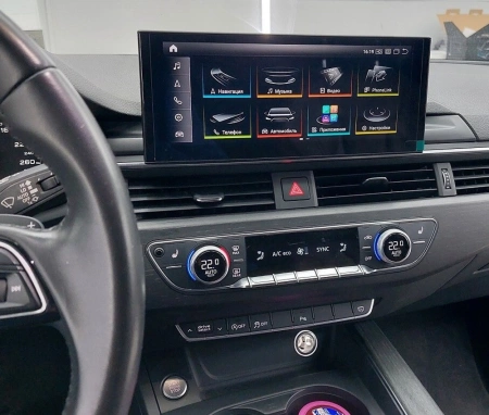 Radiola RDL-8504 Штатный монитор 10.25" для Audi A4 (B9), A5 (F5) 2016-2020 на Android 14, 8/128GB, 4G