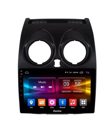 Carmedia OL-9662-2D-I Штатная магнитола для Nissan Qashqai (J10), Dualis 2007-2014 на Android 10 c 2GB, DSP, 4G