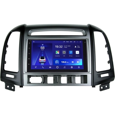 Магнитола в штатное место 2 din Hyundai Santa Fe II 2005-2012 (4 кнопки) Teyes CC3L WIFI 2/32 7 дюймов RP-HDSFD-106 на Android 8.1 (DSP, AHD)