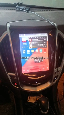 Штатное головное устройство Cadillac Escalade 4, CTS 3, XT5, SRX 2, ATS, XTS 2012-2019 Canbox PRO-Line (Tesla style) 9.7 дюймов 12/256 7884-1312-86 на Android 13 (4G-SIM, DSP, QLed)