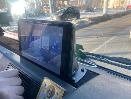 Универсальная магнитола 2 DIN 9 дюймов Canbox PRO-Line 7887-9191 на Android 13 (4G-SIM, 8/256, DSP, QLed, Tesla) для установки на торпедо