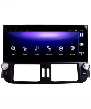 Carmedia ZH-T1209 Штатная магнитола для Toyota Land Cruiser Prado 150 (2009-2013) на Android 12 c 8GB, DSP, 4G