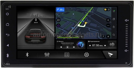 Toyota HiAce (H200) (2004-2023) Canbox H-Line 7505 4/64 на Android 10 (4G-SIM, DSP, IPS)