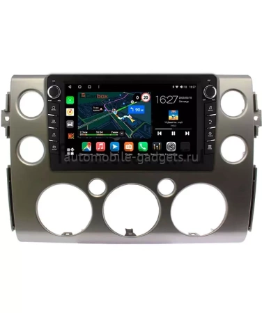 Toyota FJ Cruiser 2006-2022 (серебро) Canbox M-Line 7831-9-189 на Android 10 (4G-SIM, 2/32, DSP, IPS) С крутилками